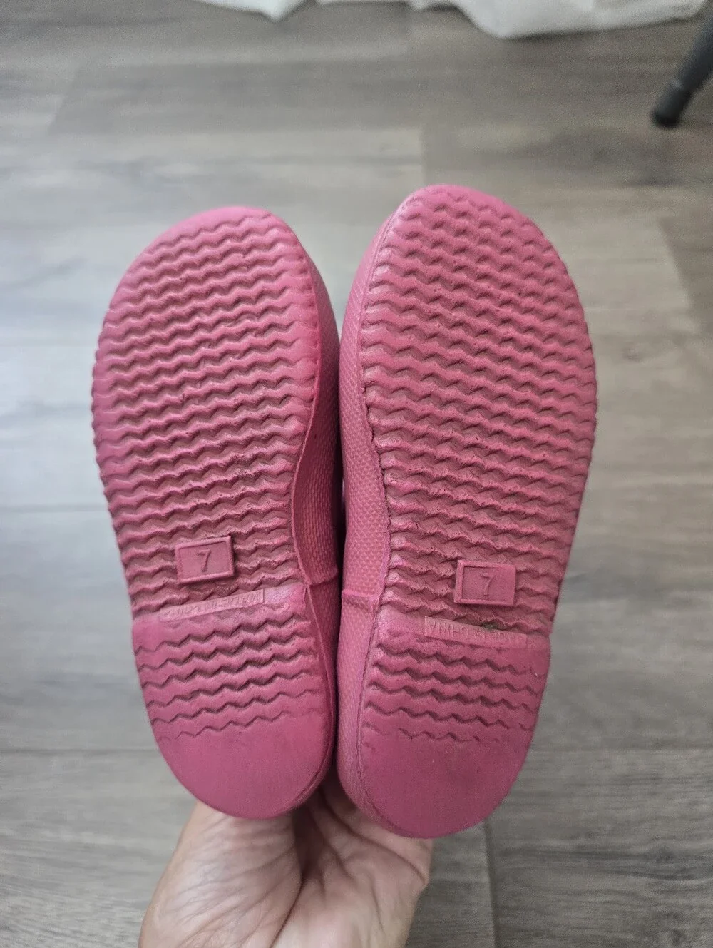Hunter Pink Kids Classic Rain Boots Toddler Size 7 Waterproof Outdoor